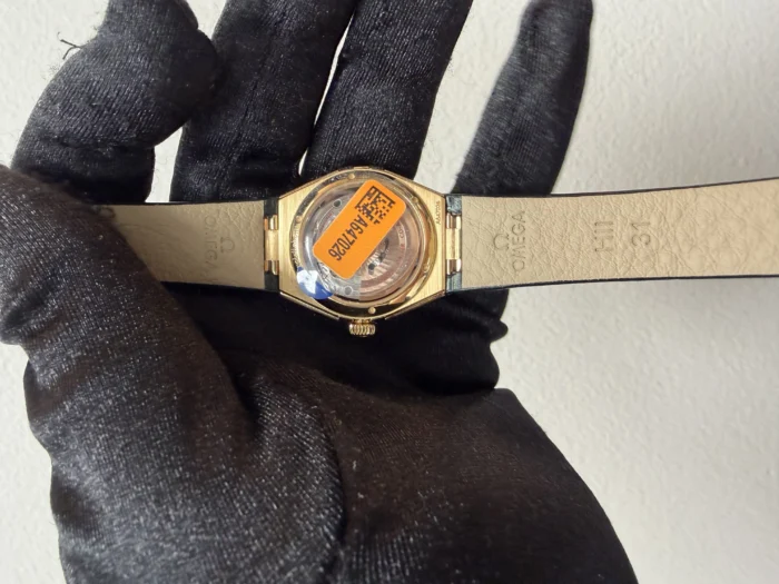 Omega Constellation Co-Axial Champagne Dial on Leather Strap Ref. 131.58.29.20.58.001 with Card - Image 3
