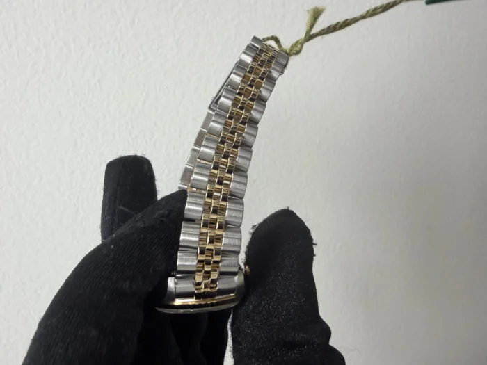 Rolex Datejust Gold Stick Dial on D-Link Jubilee Ref. 79173 with Papers 2000 - Image 4