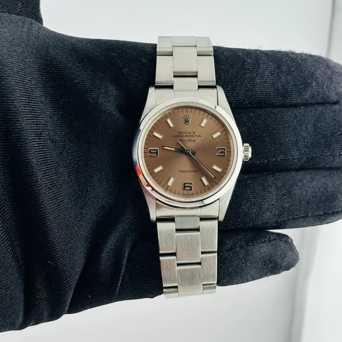 Rolex Air-King Pink Dial on Oyster Ref. 14000 - Image 2