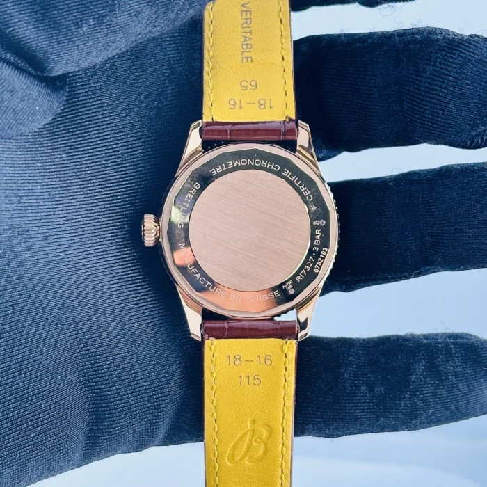 Breitling Navitimer Automatic MOP Dial on Leather Strap Ref. R17327211A1P1 with Card 2025 - Image 7