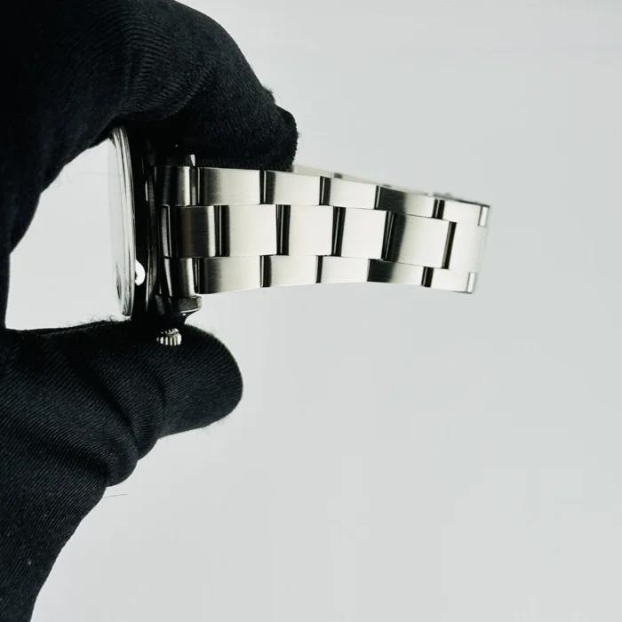 Rolex Oysterdate Precision Blue Refinished Dial Dial on Oyster Bracelet Ref. 6694 - Image 3