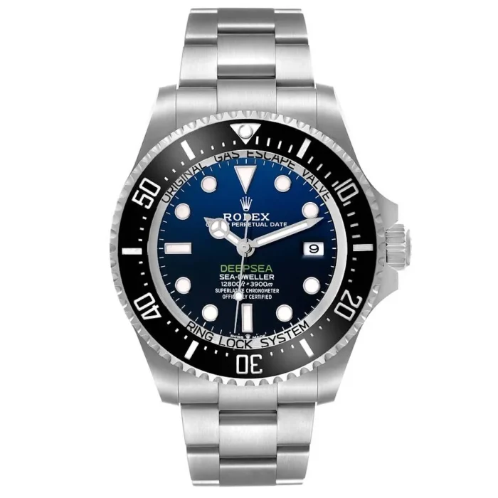 20252013_gj12fc5zblrdopmqi25azacb2f3j.webp Rolex Sea-Dweller Deepsea James Cameron Blue Dial on Oyster Ref. 136660 with Card (New Style Green) 2024 - Image 1