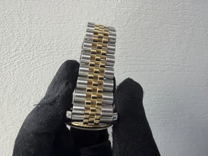 Rolex Datejust Gold Anniversary Diamond Dial Dial on Jubilee Ref. 116233 with Card (Old Green) 2008 - Image 4