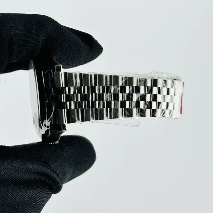 Rolex Datejust Blue Index Dial on Jubilee Ref. 126300 with New Style Card (White) 2019 - Image 4