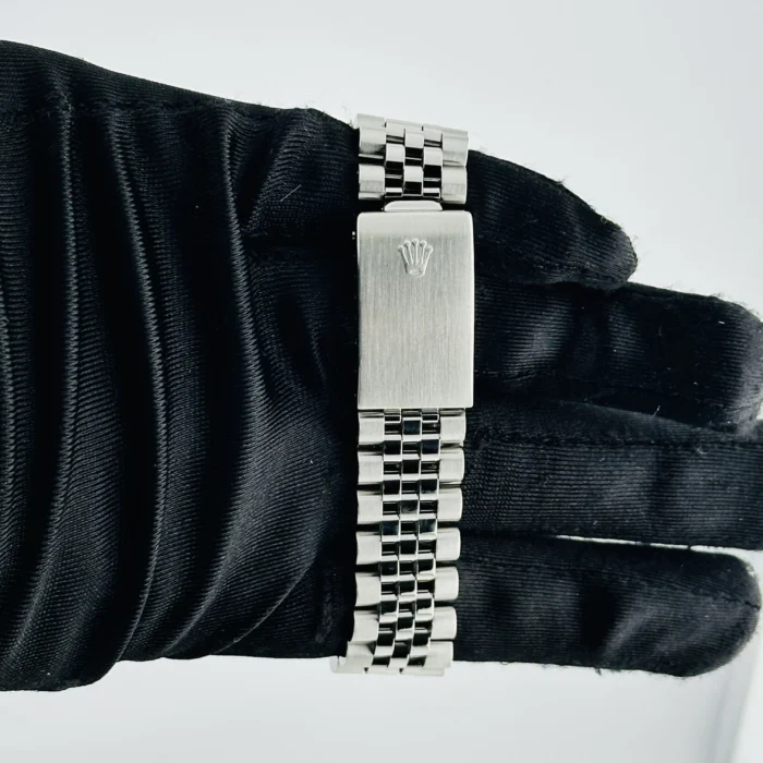 Rolex Datejust Silver Stick Dial on Jubilee Ref. 16220 - Image 3