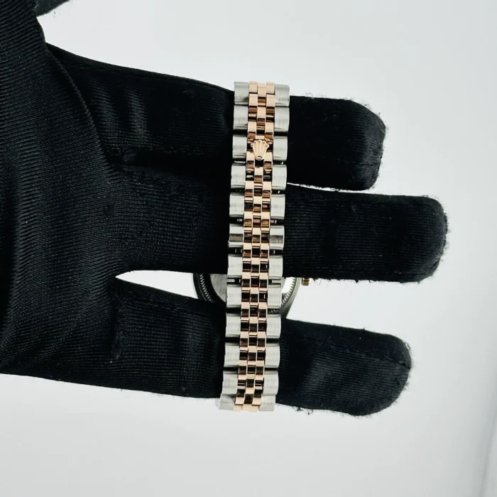 Rolex Datejust Lady Pink Stick Dial on D-Link Jubilee Ref. 179171 with Card (Old Green) 2015 - Image 3