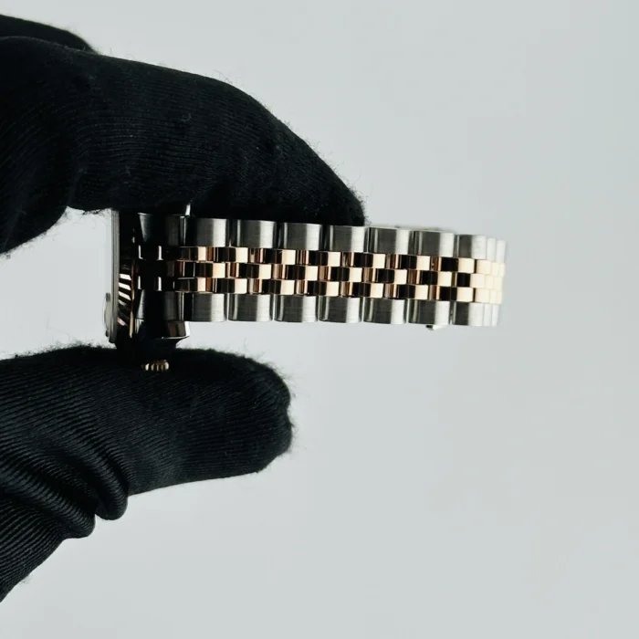 Rolex Datejust Lady Pink Stick Dial on D-Link Jubilee Ref. 179171 with Card (Old Green) 2015 - Image 4