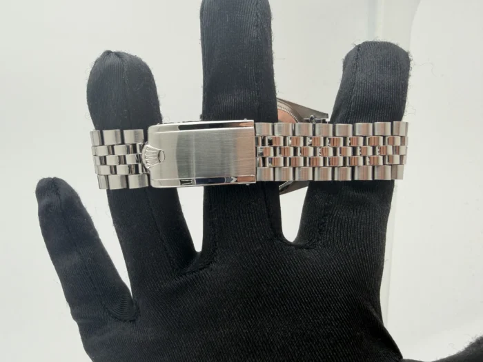 Rolex Datejust Silver Dial on Jubilee Folded Ref. 1600 - Image 3