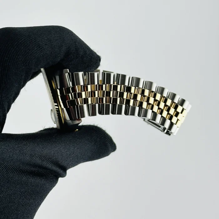 Rolex Datejust Champagne Roman Dial on D-Link Jubilee Ref. 16233 - Image 4