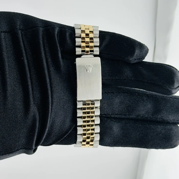Rolex Datejust Champagne Roman Dial on D-Link Jubilee Ref. 16233 - Image 3