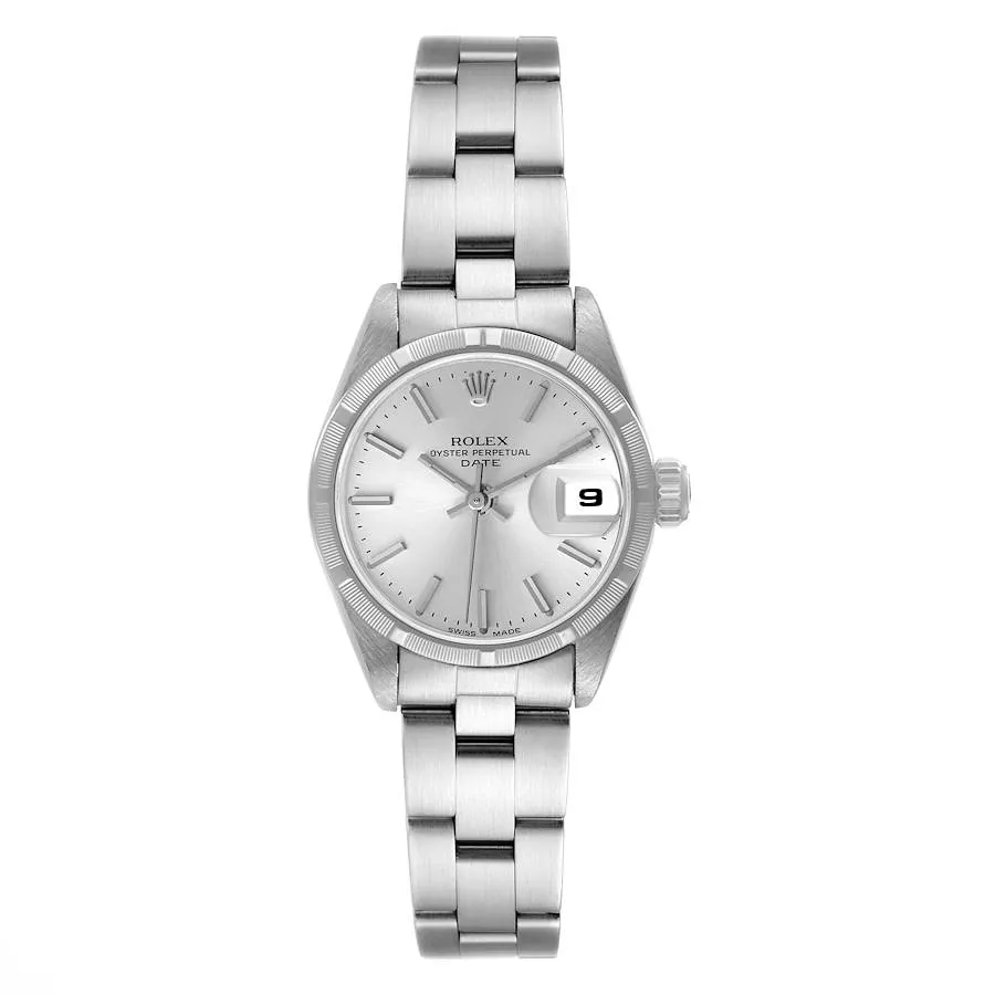 20252083_1t8uakw77sawo6iyp0l2zj2yxn7e.webp Rolex Datejust Silver Dial on Oyster Ref. 69190 - Image 1