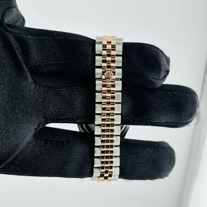 Rolex Datejust Lady Chocolate Diamond Dial on Jubilee Ref. 279381RBR with New Style Card (White) 2018 - Image 4