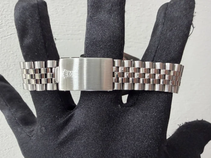 Rolex Datejust Silver Stick Dial on D-Link Jubilee Ref. 1601/4 - Image 3