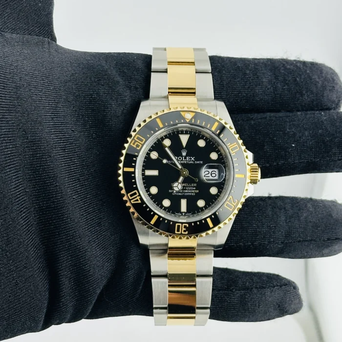 Rolex Sea-Dweller Black Dial on Oyster Ref. 126603 with New Style Card (White) 2019 - Image 2