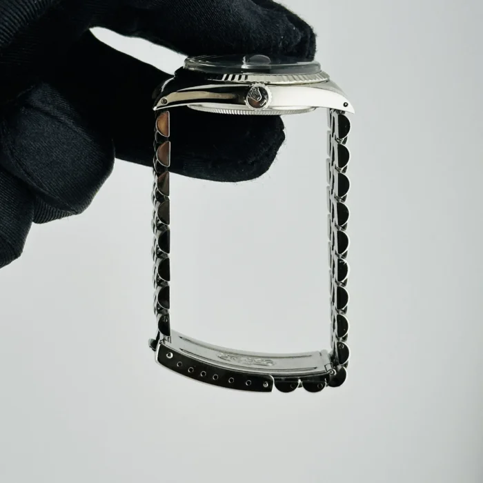 Rolex Datejust Silver Stick Dial on D-Link Jubilee Ref. 16014 - Image 5