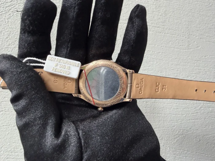 Omega De Ville Brown Dial on Leather Strap Ref. 428.58.36.60.13.001 with Card - Image 3