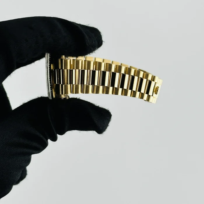 Rolex Datejust Gold Dial on President Ref. 6827 - Image 4
