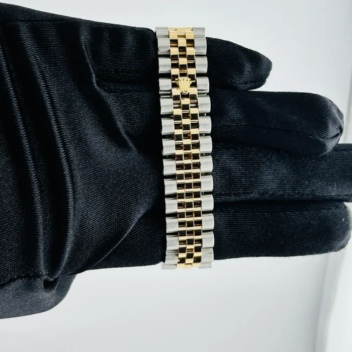 Rolex Datejust Gold Anniversary Diamond Dial Dial on Jubilee Ref. 116233 with Papers 2004 - Image 3