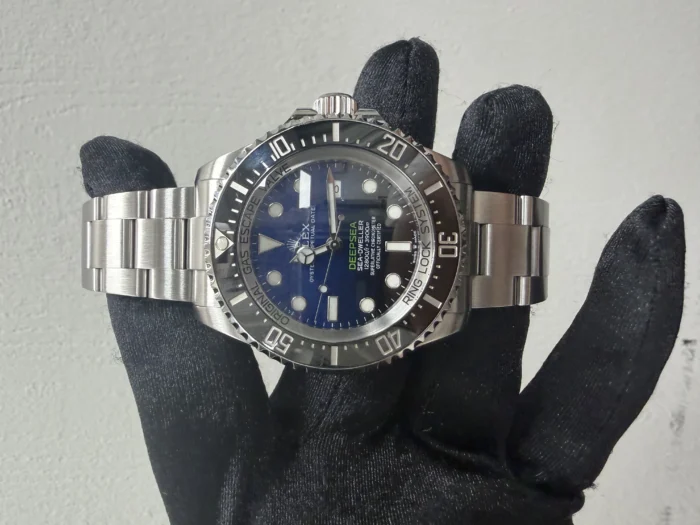 Rolex Sea-Dweller Deepsea Blue James Cameron Dial on Oyster Ref. 126660 with New Style Card (White) 2019 - Image 2
