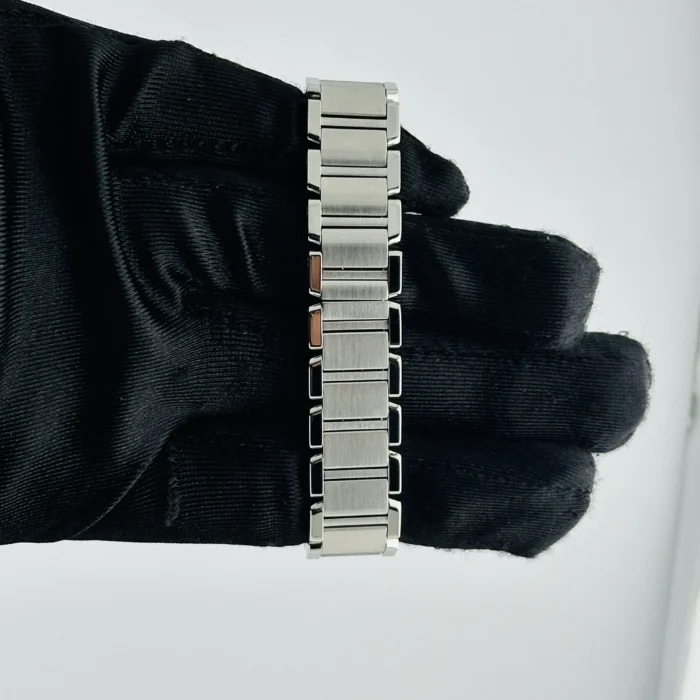 Cartier Tank Francaise White Roman Dial on Stainless Steel Ref. 2384 - Image 3