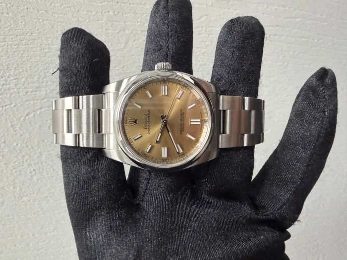 Rolex Oyster Perpetual White Grape Dial on Oyster Ref. 116000 with Card (New Style White) 2020 - Image 2