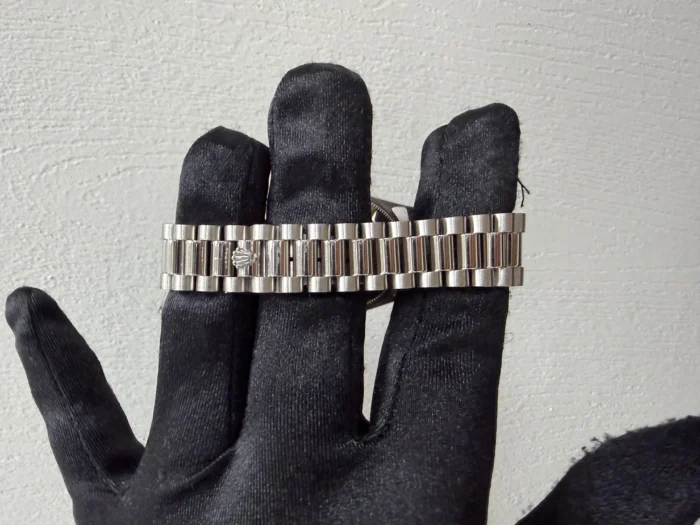 Rolex Datejust Blue Myriad Diamond Dial on President Ref. 68246MG - Image 2