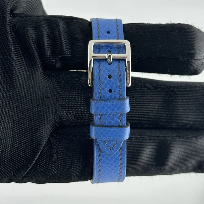 Hermes Kelly Silver Dial on Leather Ref. KE1.201.170 - Image 2