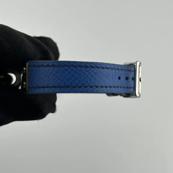 Hermes Kelly Silver Dial on Leather Ref. KE1.201.170 - Image 3