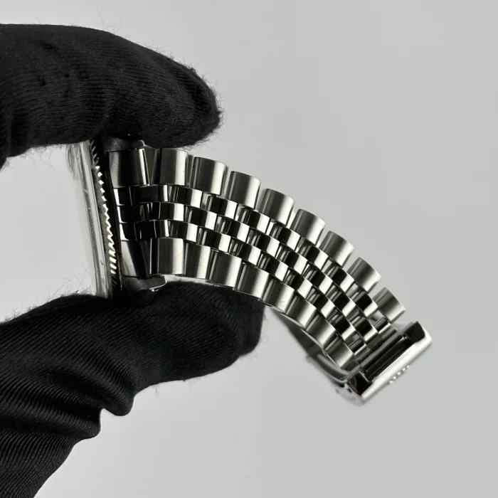 Rolex Datejust Silver Stick Dial on Jubilee Ref. 1603 - Image 4