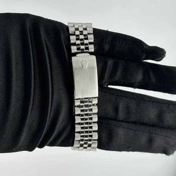 Rolex Datejust Silver Stick Dial on Jubilee Ref. 1603 - Image 3