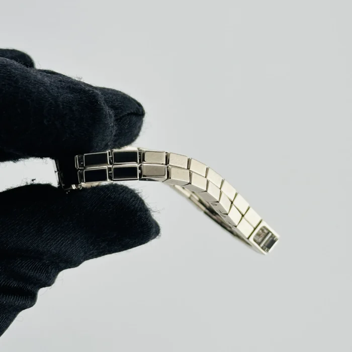 Cartier Tonneau Silver Roman Dial on WG Ref. 2545 - Image 5