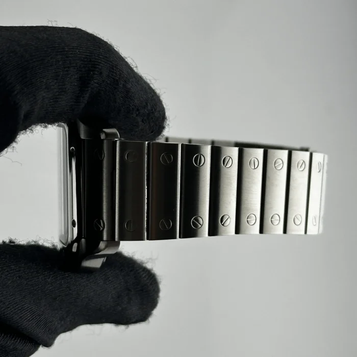 Cartier Santos Skeleton Skeleton Dial Ref. 4109 with Papers - Image 4