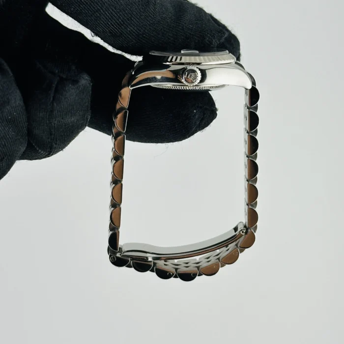 Rolex Datejust Lady White MOP Diamond Dial on Jubilee Hidden-Clasp Bracelet Ref. 179174 - Image 6