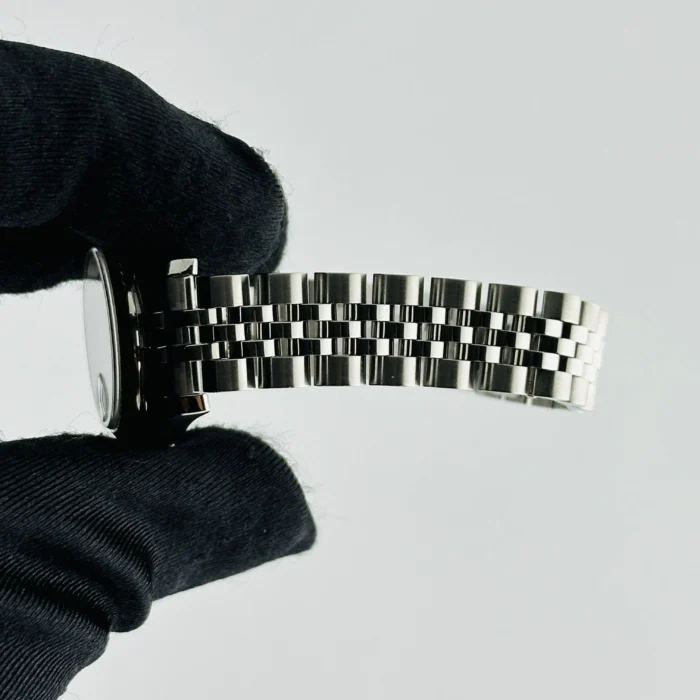 Rolex Datejust Lady White MOP Diamond Dial on Jubilee Hidden-Clasp Bracelet Ref. 179174 - Image 5