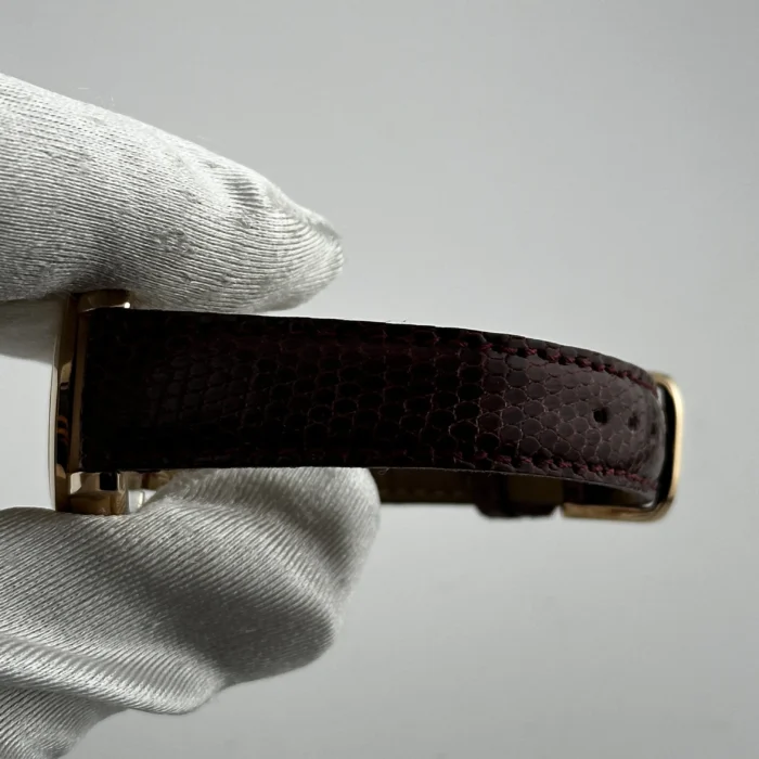 Audemars Piguet Jules Audemars Silver Roman Dial on AM Leather OG Buckle Ref. 77208OR with Papers - Image 3