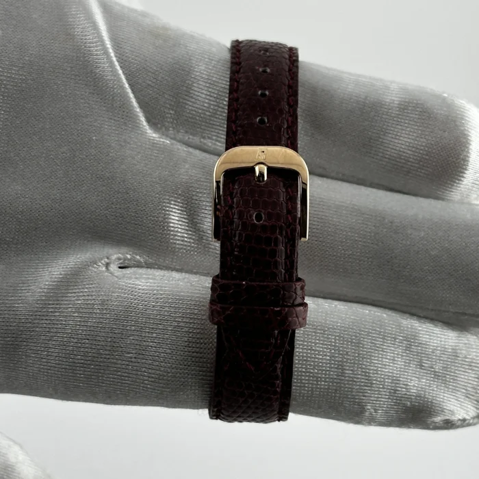 Audemars Piguet Jules Audemars Silver Roman Dial on AM Leather OG Buckle Ref. 77208OR with Papers - Image 4