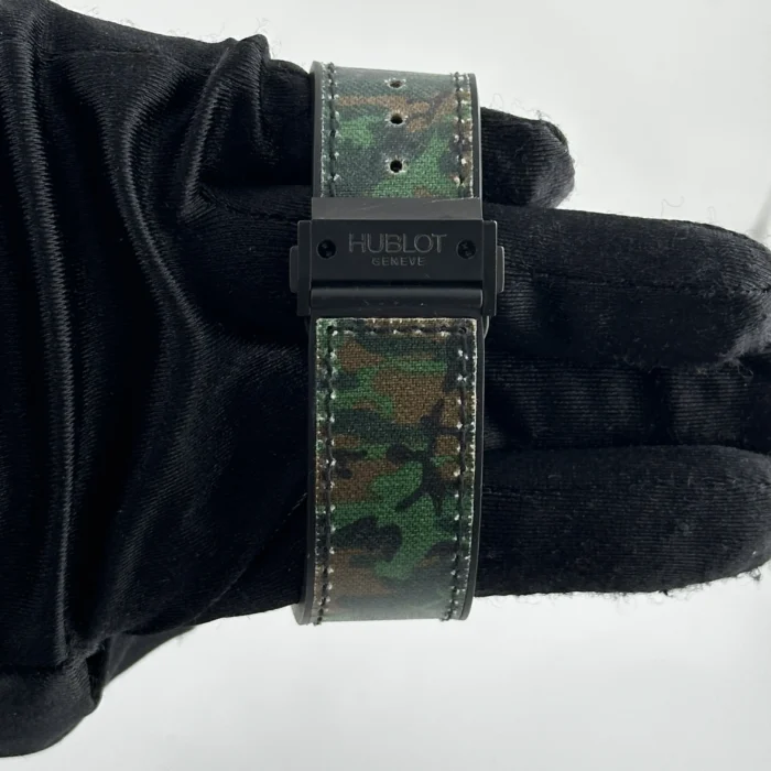 Hublot Big Bang Commando Jungle B/P Green Camouflage Dial on Leather & Rubber Ref. 301.C1.8610.NR with Card 2012 - Image 3