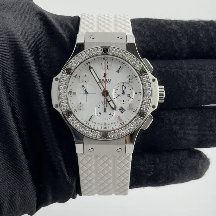 Hublot Big Bang White Dial on Rubber Strap Ref. 301.SE.230.RW.114 with Card - Image 2