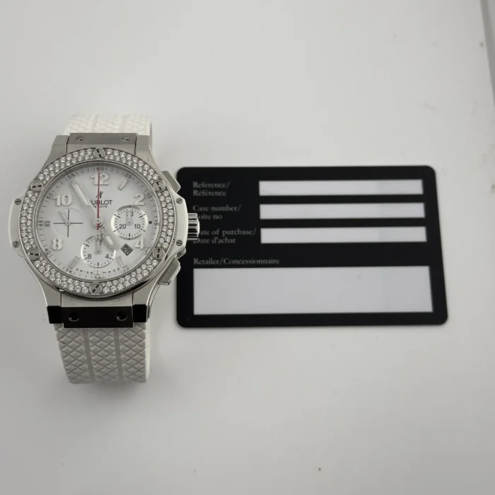 Hublot Big Bang White Dial on Rubber Strap Ref. 301.SE.230.RW.114 with Card - Image 5