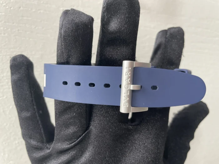 Bvlgari Aluminum Blue Dial on Rubber Ref. BB40ATCH - Image 3