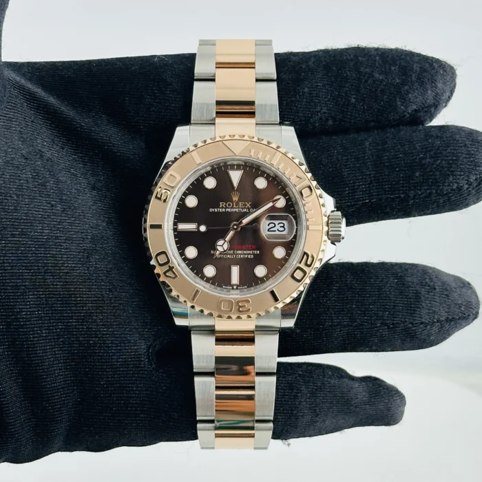 Rolex Yacht-Master Chocolate Dial on Oyster Ref. 126621 with Card (New Style Green) 2024 - Image 2