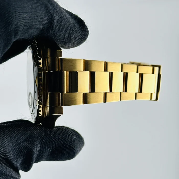 Rolex GMT-Master II Black Dial on Oyster Bracelet Ref. 116718LN with Card (Old Green) 2008 - Image 5