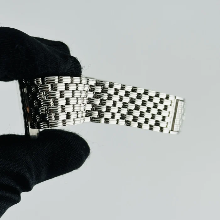 Audemars Piguet Audemars Piguet Silver / Diamond Dial on White Gold Mesh Bracelet Ref. N/A - Image 4