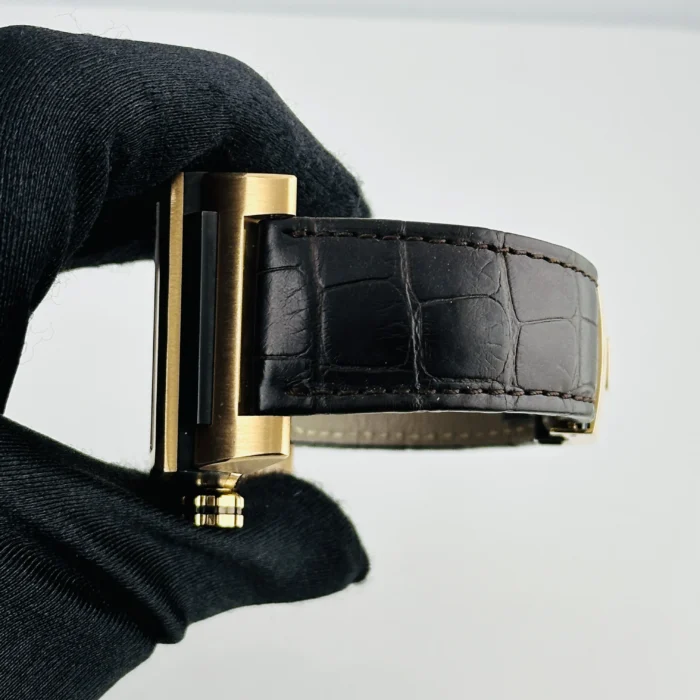 De Grisogono Instrumento Wood Dial on Leather Ref. AU750 - Image 4