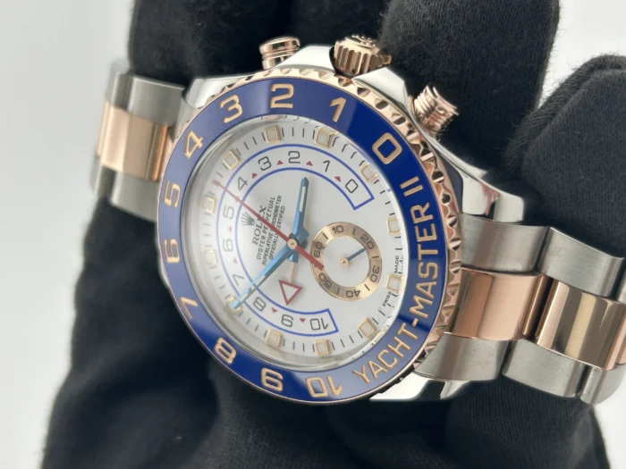 Rolex Yacht-Master II White Dial on Oyster Ref. 116681 - Image 3