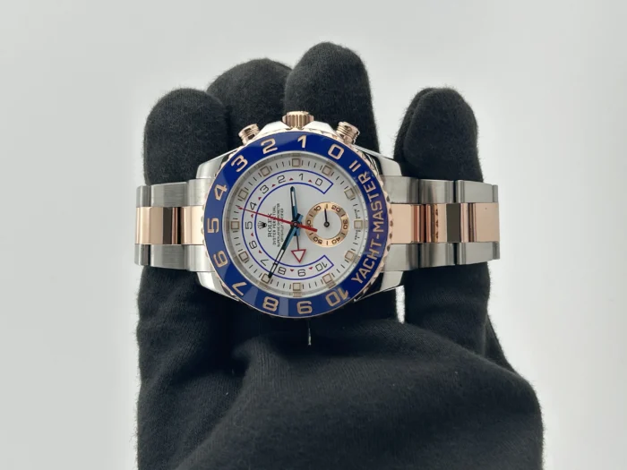Rolex Yacht-Master II White Dial on Oyster Ref. 116681 - Image 2