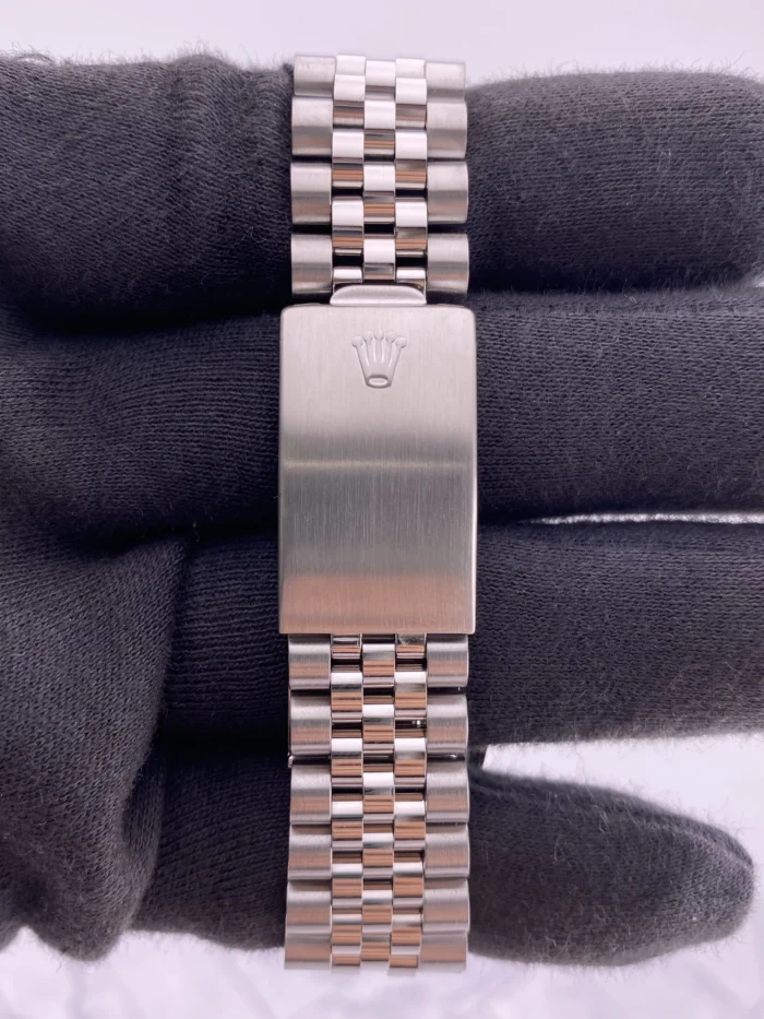 Rolex Datejust Silver Stick Dial on Jubilee Ref. 16030 - Image 4