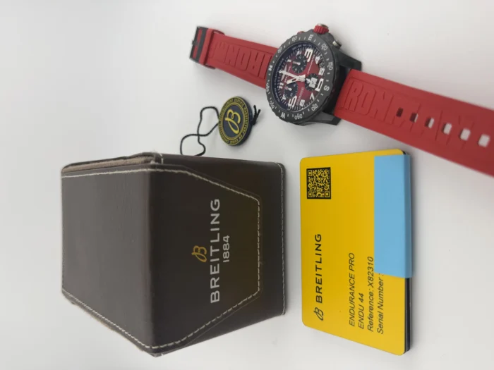 Breitling Endurance Pro Red Dial on Rubber Strap Ref. X823109A1K1S1 with Card 2026 - Image 6