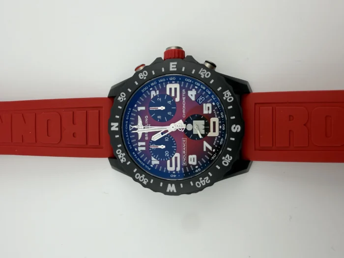 Breitling Endurance Pro Red Dial on Rubber Strap Ref. X823109A1K1S1 with Card 2026 - Image 2