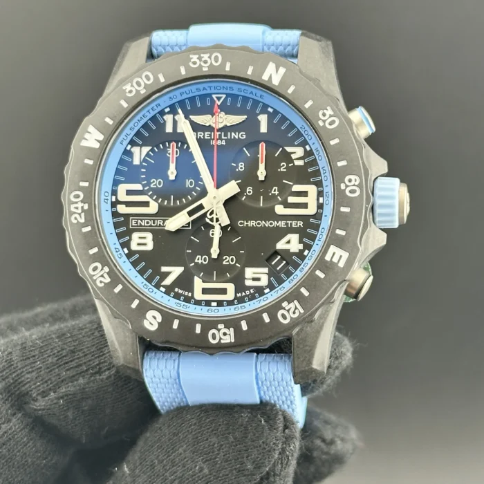 Breitling Endurance Pro Black Dial on Rubber Strap Ref. X82310281B1S2 with Card 2026 - Image 3